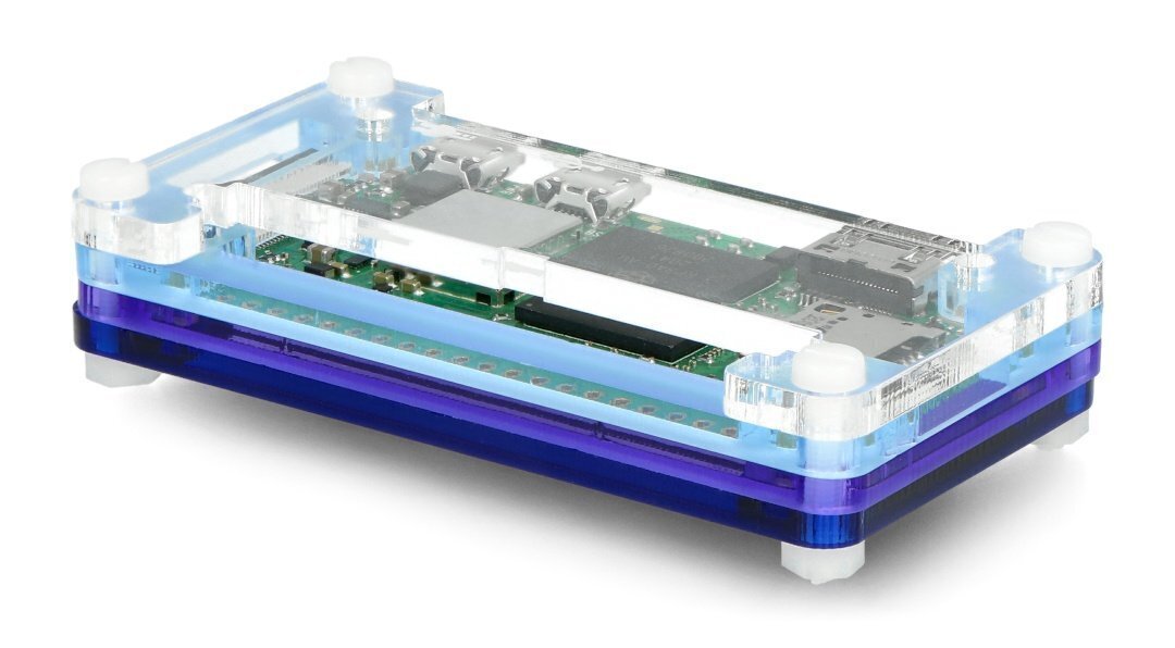 Pibow Zero 2 W - Raspberry Pi Zero 2 W korpuss - цена и информация | Atvērtā koda elektronika | 220.lv