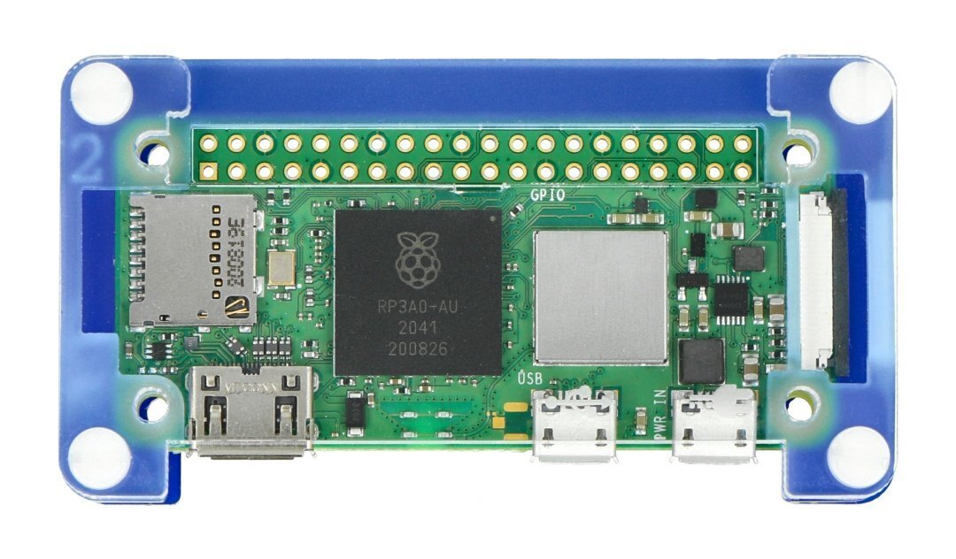 Pibow Zero 2 W - Raspberry Pi Zero 2 W korpuss - цена и информация | Atvērtā koda elektronika | 220.lv