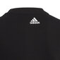 Adidas Džemperis Logo Sweat HA4011 HA4011/152, melns cena un informācija | Zēnu jakas, džemperi, žaketes, vestes | 220.lv