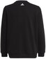 Adidas Džemperis Logo Sweat HA4011 HA4011/152, melns cena un informācija | Zēnu jakas, džemperi, žaketes, vestes | 220.lv