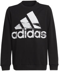 Спортивный свитер Adidas Logo Sweat HA4011/152, черный цена и информация | Свитеры, жилетки, пиджаки для мальчиков | 220.lv