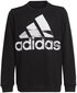 Adidas Džemperis Logo Sweat HA4011 HA4011/152, melns cena un informācija | Zēnu jakas, džemperi, žaketes, vestes | 220.lv