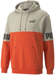 Puma Džemperis Puma Power Colorb Orange Grey 848009 64 848009 64/M cena un informācija | Vīriešu jakas | 220.lv