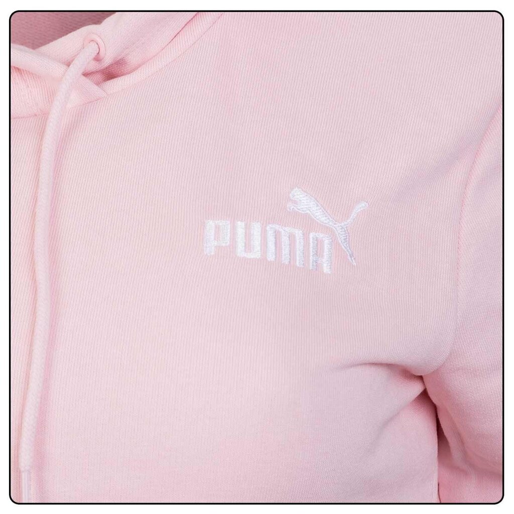 Puma Džemperis Ess+Embroidery Pink 848332 82 cena un informācija | Jakas sievietēm | 220.lv