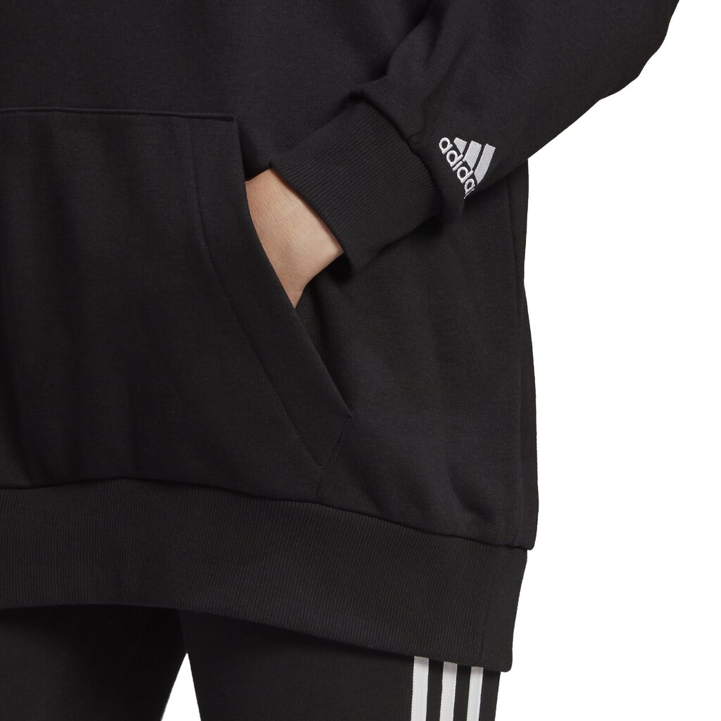 Adidas Džemperis W Lin Ov Hoodie Black GL0765 GL0765/L cena un informācija | Jakas sievietēm | 220.lv