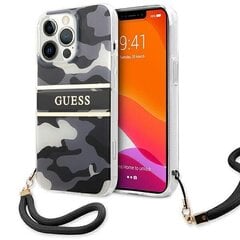 Guess GUHCP13LKCABBK vāciņš, piemērots iPhone 13 Pro / 13, melns cena un informācija | Telefonu vāciņi, maciņi | 220.lv