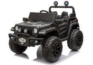 Elektromobilis bērniem Jeep, melns цена и информация | Электромобили для детей | 220.lv
