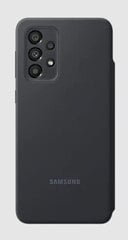 "Samsung Galaxy A33 5G S View" telefona vāciņš (EE), melns EF-EA336PBEGEE цена и информация | Чехлы для телефонов | 220.lv