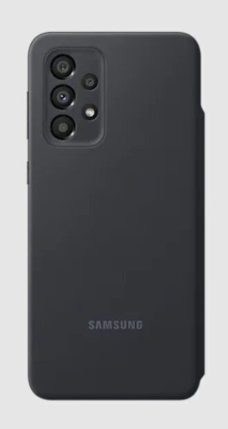 "Samsung Galaxy A33 5G S View" telefona vāciņš (EE), melns EF-EA336PBEGEE cena un informācija | Telefonu vāciņi, maciņi | 220.lv