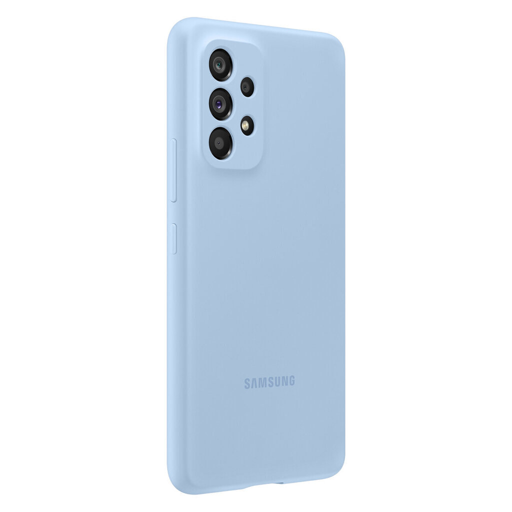 Samsung Silicone cover EF-PA536TLEGWW, piemērots Galaxy A53 5G, Arctic Blue cena un informācija | Telefonu vāciņi, maciņi | 220.lv