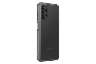 Samsung Soft Clear Cover EF-QA135, piemērots Galaxy A13, melns cena un informācija | Telefonu vāciņi, maciņi | 220.lv