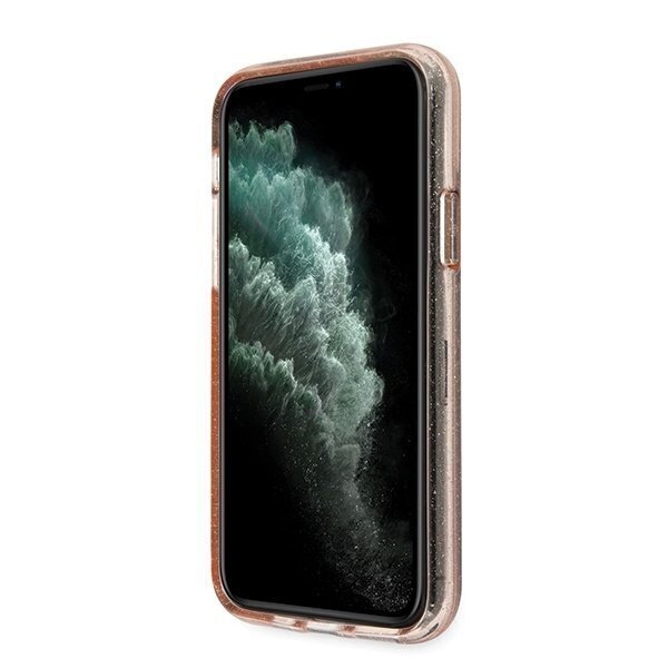 Guess GUHCN58PCGLPI vāciņš, piemērots iPhone 11 Pro, rozā cena un informācija | Telefonu vāciņi, maciņi | 220.lv