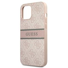 Guess GUHCP12S4GDPI vāciņš, piemērots iPhone 12 mini, rozā cena un informācija | Telefonu vāciņi, maciņi | 220.lv