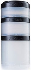 Blender Bottle Expansion pak Prostak Black-clear 100-150-200 cc cena un informācija | Trauki pārtikas uzglabāšanai | 220.lv