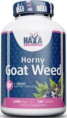 Haya Labs Horny Goat Weed 1000 mg 120 таблеток цена и информация | Витамины, пищевые добавки, препараты для хорошего самочувствия | 220.lv