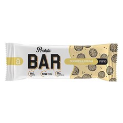 Ä Nano supps Ä Protein Bar Cookies &amp; Cream 58g cena un informācija | Vitamīni, preparāti, uztura bagātinātāji labsajūtai | 220.lv