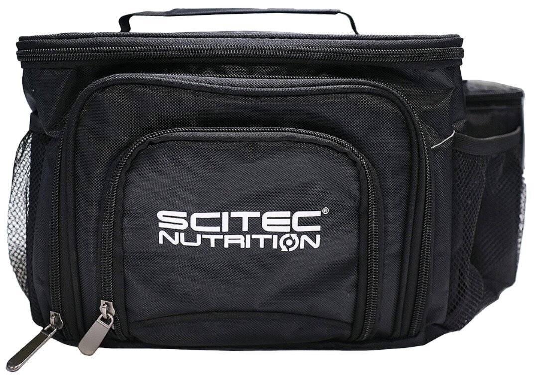 Scitec Nutrition Thermo Lunch Bag 2 freeze gels, 6 food containers, melns cena un informācija | Vitamīni, preparāti, uztura bagātinātāji labsajūtai | 220.lv