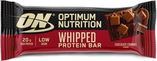 Optimum Nutrition Whipped Protein Bar 60 g - šokolādes karamele cena un informācija | Vitamīni, preparāti, uztura bagātinātāji labsajūtai | 220.lv
