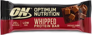 Optimum Nutrition Whipped Protein Bar 60 g - шоколадная карамель цена и информация | Витамины, пищевые добавки, препараты для хорошего самочувствия | 220.lv