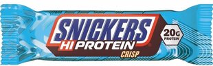 Mars Protein Snickers High Protein Crisp batoniņš 55 g cena un informācija | Vitamīni, preparāti, uztura bagātinātāji labsajūtai | 220.lv