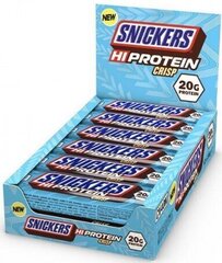 Mars Protein Snickers High Protein Crisp batoniņš 55 g cena un informācija | Vitamīni, preparāti, uztura bagātinātāji labsajūtai | 220.lv