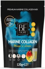 Be more Marine Collagen 120 g mango un citronu cena un informācija | Vitamīni, preparāti, uztura bagātinātāji labsajūtai | 220.lv