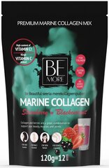 Be more Marine Collagen 120 g Zemenes un upenes cena un informācija | Vitamīni, preparāti, uztura bagātinātāji labsajūtai | 220.lv