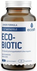 Ecosh Ecobiotic Junior probiotics 90 dārzeņu kapsulas cena un informācija | Vitamīni, preparāti, uztura bagātinātāji labsajūtai | 220.lv