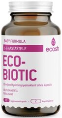 Ecosh Ecobiotic Baby Пробиотики 90 растительных капсул цена и информация | Витамины, пищевые добавки, препараты для хорошего самочувствия | 220.lv