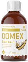 Ecosh Oomex omega 3 zivju eļļa, ar apelsīnu garšu, 300 ml cena un informācija | Vitamīni, preparāti, uztura bagātinātāji labsajūtai | 220.lv