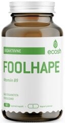 Ecosh Bioaktīva folijskābe 90 kapsulas cena un informācija | Vitamīni, preparāti, uztura bagātinātāji labsajūtai | 220.lv