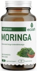 Ecosh Moringa 90 веге капсул цена и информация | Витамины, пищевые добавки, препараты для хорошего самочувствия | 220.lv