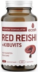 Ecosh Красный Рейши - Ганодерма 90 капсул цена и информация | Витамины, пищевые добавки, препараты для хорошего самочувствия | 220.lv