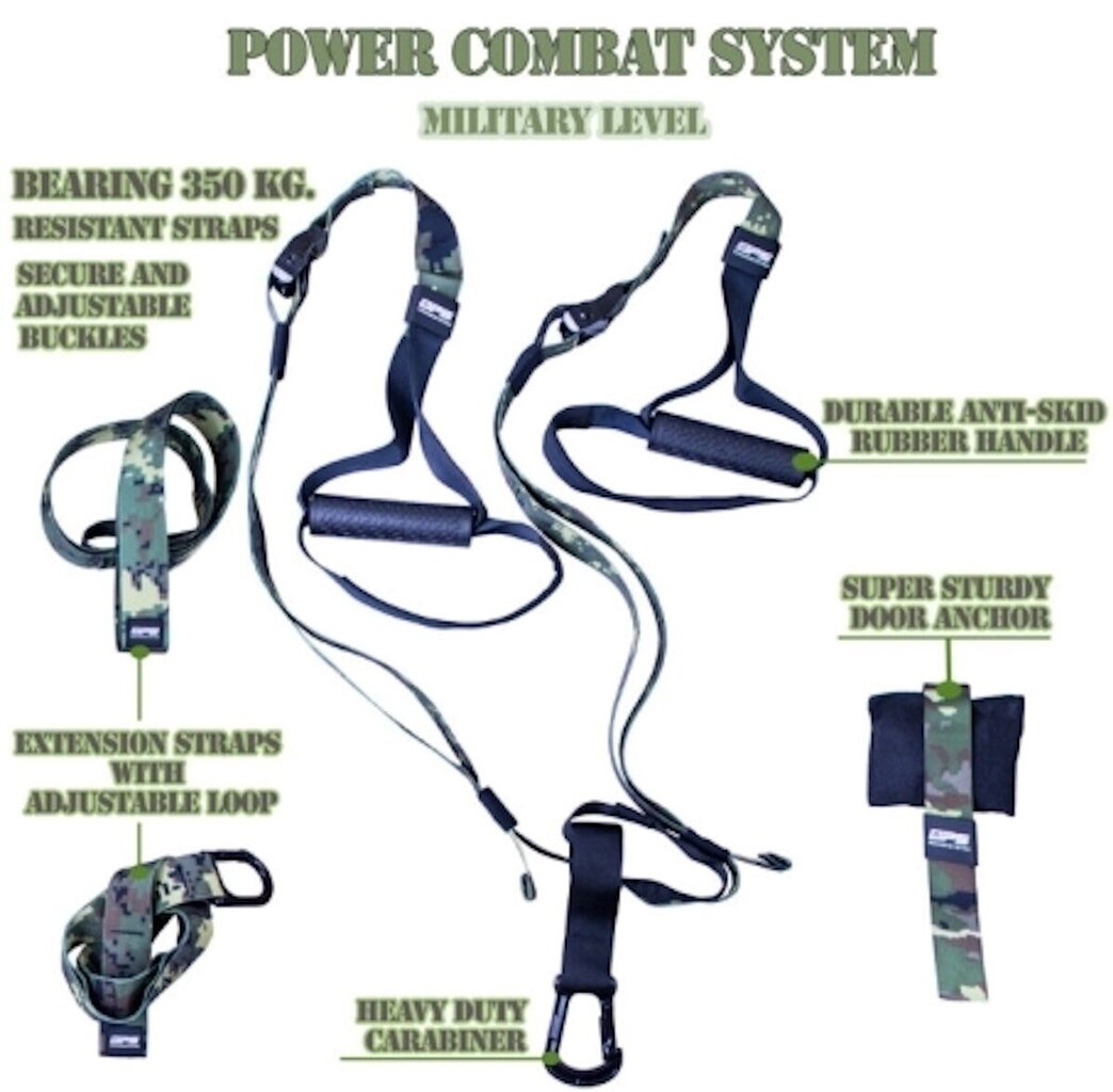 Power System Power Combat sistēma - Camo цена и информация | Piederumi un aksesuāri trenažieriem | 220.lv