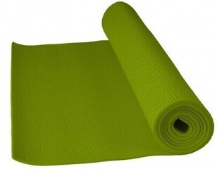 Power System Fitness Yoga Mat sporta zāles paklājs (6 mm) - zaļš цена и информация | Коврики для йоги, фитнеса | 220.lv