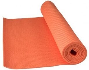 Спортивный коврик Power System Fitness Yoga Mat (6 мм), оранжевый цена и информация | Коврики для йоги, фитнеса | 220.lv