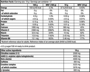 Biotech USA Black Blood NOX+, 330 g cena un informācija | Kreatīni | 220.lv