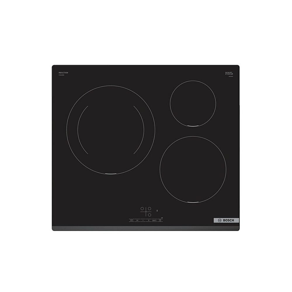 Indukcijas plīts BOSCH PUJ631BB5E 60 cm 4600 W cena un informācija | Plīts virsmas | 220.lv