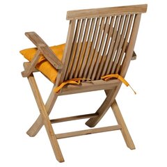 434750 Madison Seat Cushion "Panama" 46x46 cm Golden Glow cena un informācija | Krēslu paliktņi | 220.lv