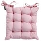 434751 Madison Seat Cushion "Panama" 46x46 cm Soft Pink cena un informācija | Krēslu paliktņi | 220.lv