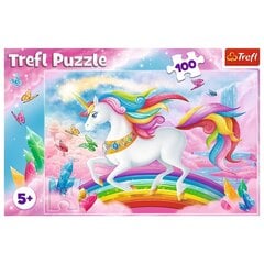 Puzzle 065 unicorn/ *100шт цена и информация | Trefl Товары для детей и младенцев | 220.lv