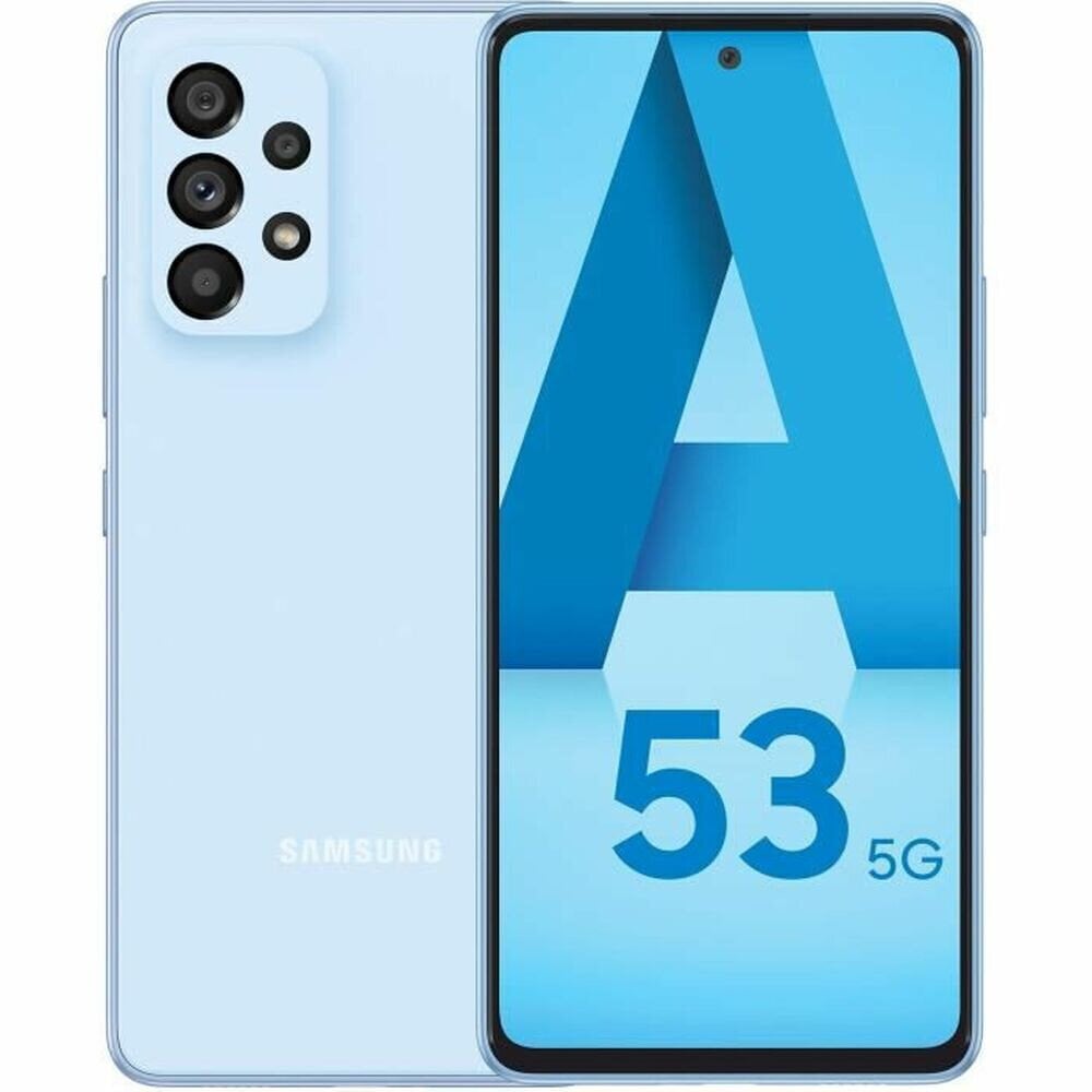 Samsung Galaxy A53 5G 6/128GB Dual SIM SM-A536BLBNEUB Blue цена и информация | Mobilie telefoni | 220.lv