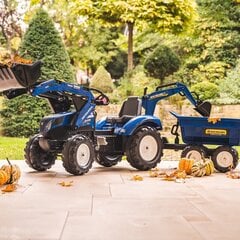 Bērnu rotaļu traktors Falk New Holland cena un informācija | Rotaļlietas zēniem | 220.lv