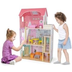 Деревянный кукольный домик для девочек Viga цена и информация | Игрушки для девочек | 220.lv