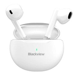 Blackview AirBuds 6, white цена и информация | Наушники с микрофоном Asus H1 Wireless Чёрный | 220.lv