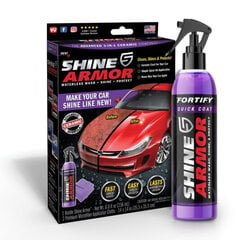 SHINE ARMOR polimēra keramikas krāsas aizsardzība 256 ml цена и информация | Автохимия | 220.lv