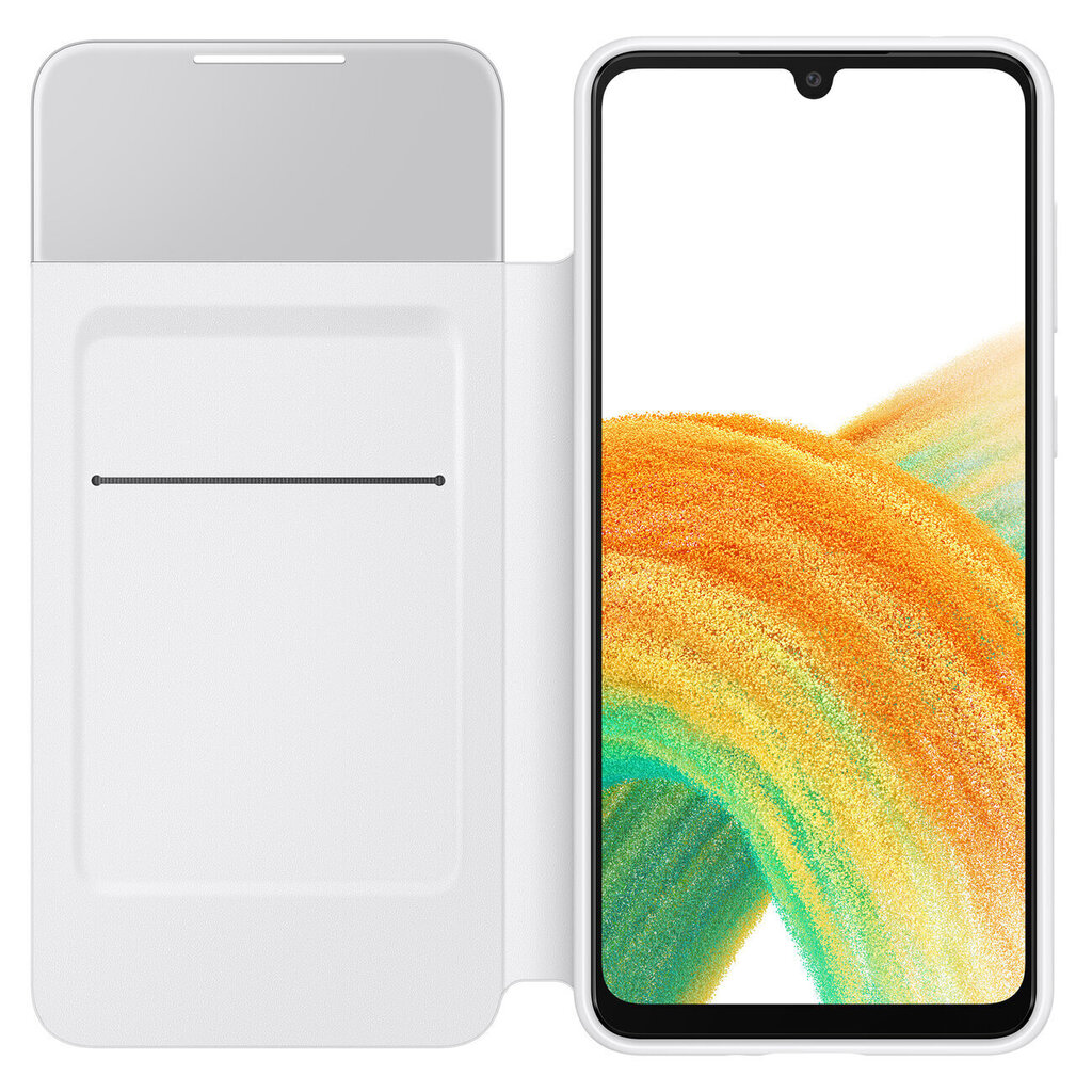 Samsung Galaxy A33 5G S View Wallet Cover (EE) белый EF-EA336PWEGEE цена |  220.lv