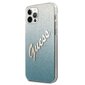 Guess GUHCP12LPCUGLSBL vāciņš, piemērots iPhone 12 Pro Max, zils цена и информация | Telefonu vāciņi, maciņi | 220.lv