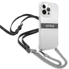 Guess GUHCP13LKC4GBSI чехол, предназначен для iPhone 13 Pro / 13, прозрачный цена и информация | Чехлы для телефонов | 220.lv