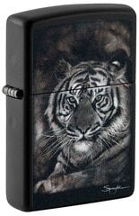 Зажигалка Zippo 49763 Tiger design цена и информация | Zippo Подарки, праздничная атрибутика | 220.lv